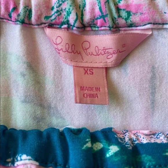 LILLY Pulitzer Bundle of 2 Dresses: Annastasha Floral & Green Beckett Dr… - Picture 8 of 17